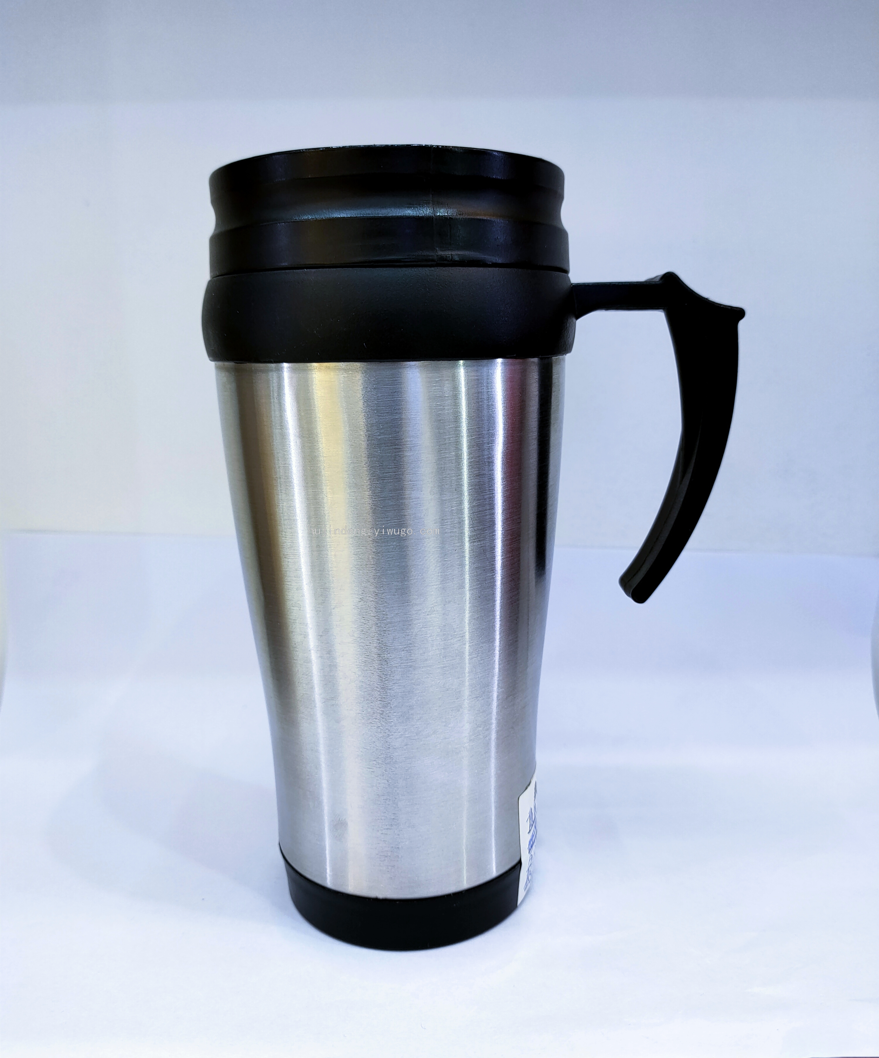 汽车杯 双层不锈钢水杯 办公杯 车载杯 带手柄内塑外不锈钢汽车杯