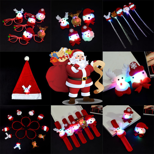 christmas decorations adults dress up christmas luminous headband luminous headband antler headband christmas hat