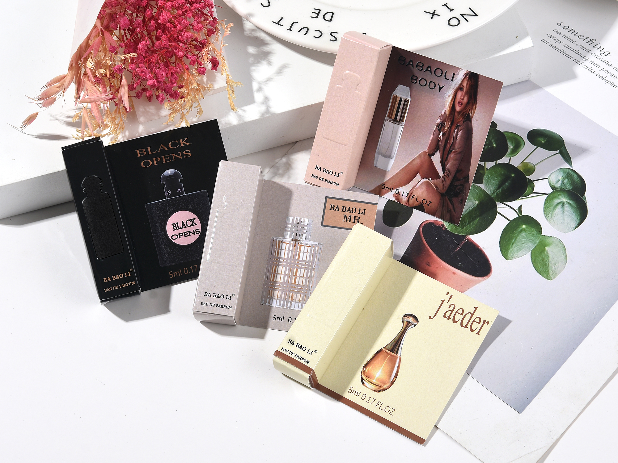 巴宝莉试用装香水12款味道