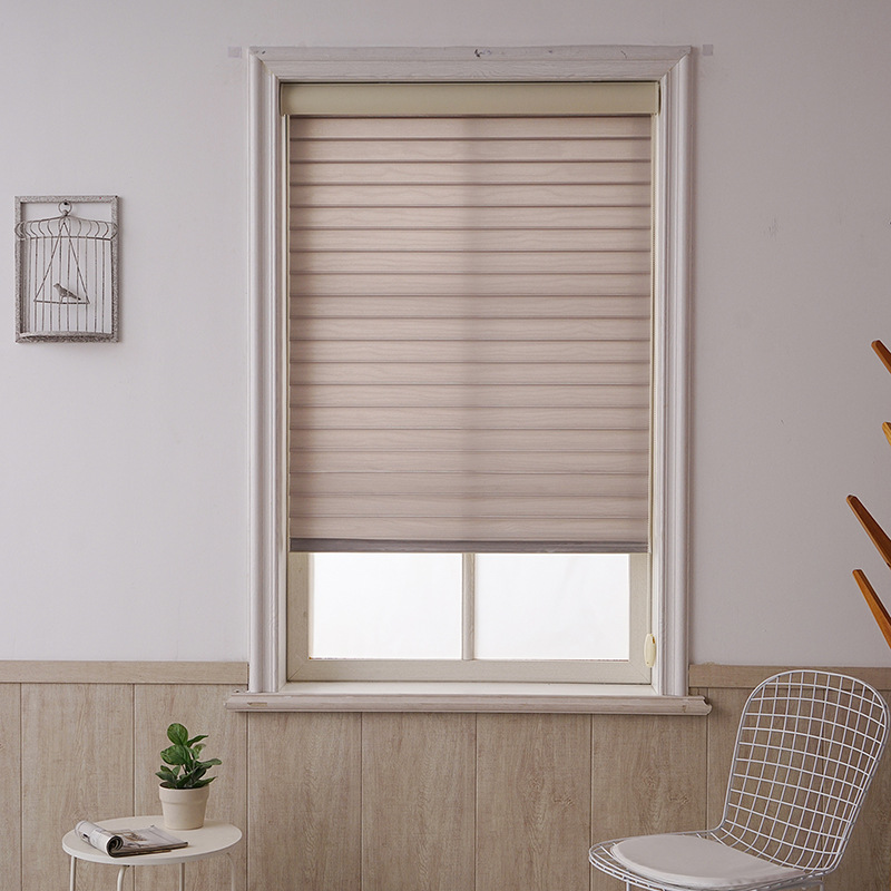 Supply Shangri-La Shading Soft Gauze Curtain Blind Blind Hole-Free ...