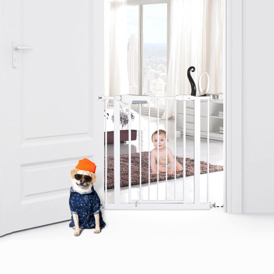 Khakibaby Children's Safety Gate Baby's Protective Fence Pet Door Stair Railing