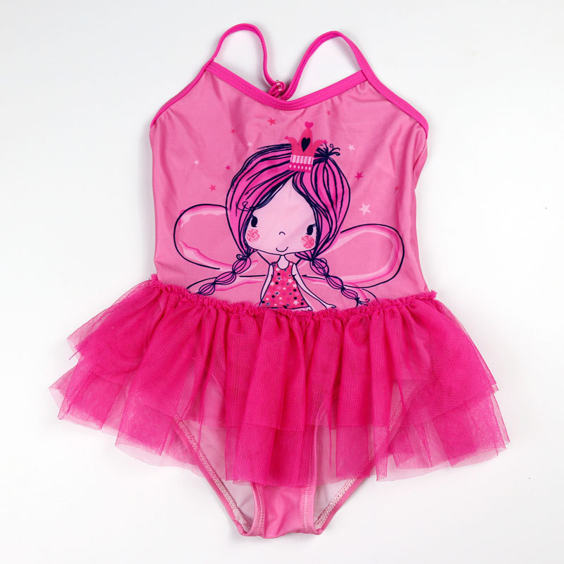 New Children's Swimsuit AliExpress Mesh One-Piece Clothes Cu...