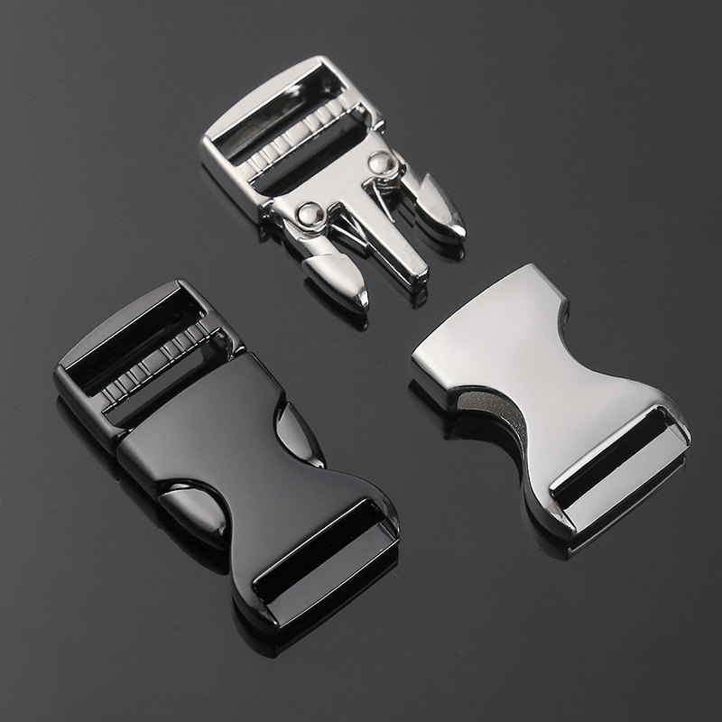 Round Adjustable Backpack Metal Buckle 20mm Zinc Alloy Bag Pet Ribbon Buckle Buckle Buckle Factory C