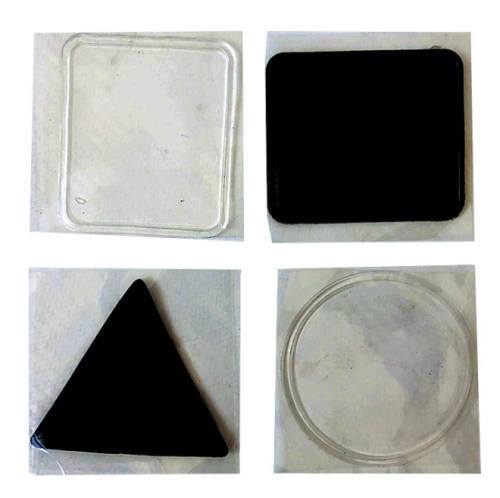 Round Spider Non-Slip Mat Triangle Non-Slip Mat for Car Auto Perfume Mobile Phone Decoration Silicone Pu Non-Slip Mat