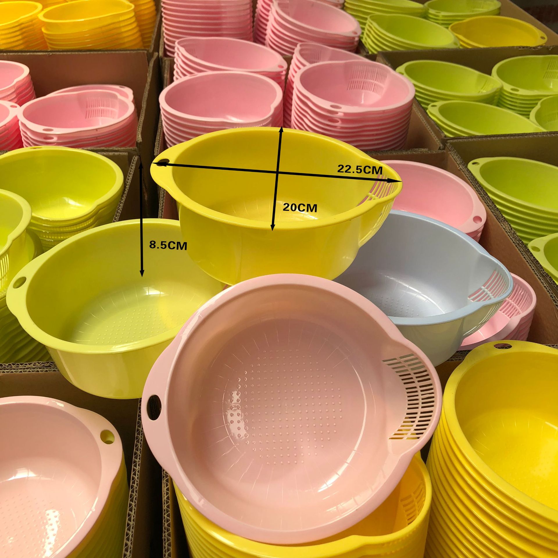 Plastic Rice Washing Machine Creative Drain Basket Household Rice Washing Screen Kitchen Rice Rinsin