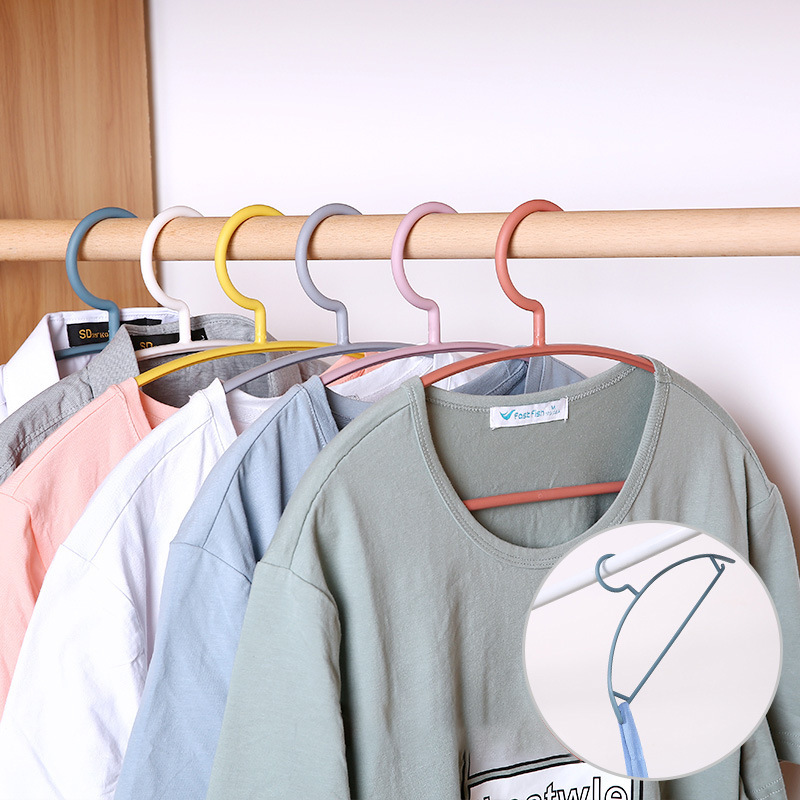 Adult Non-Slip Hangers Anti Shoulder Angle Household Hanger ...