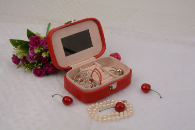 Currently Available Factory Direct Sales Pu English Letter Jewelry Box Custom Necklace Ring Storage Box Always Stock a Large Currently Available