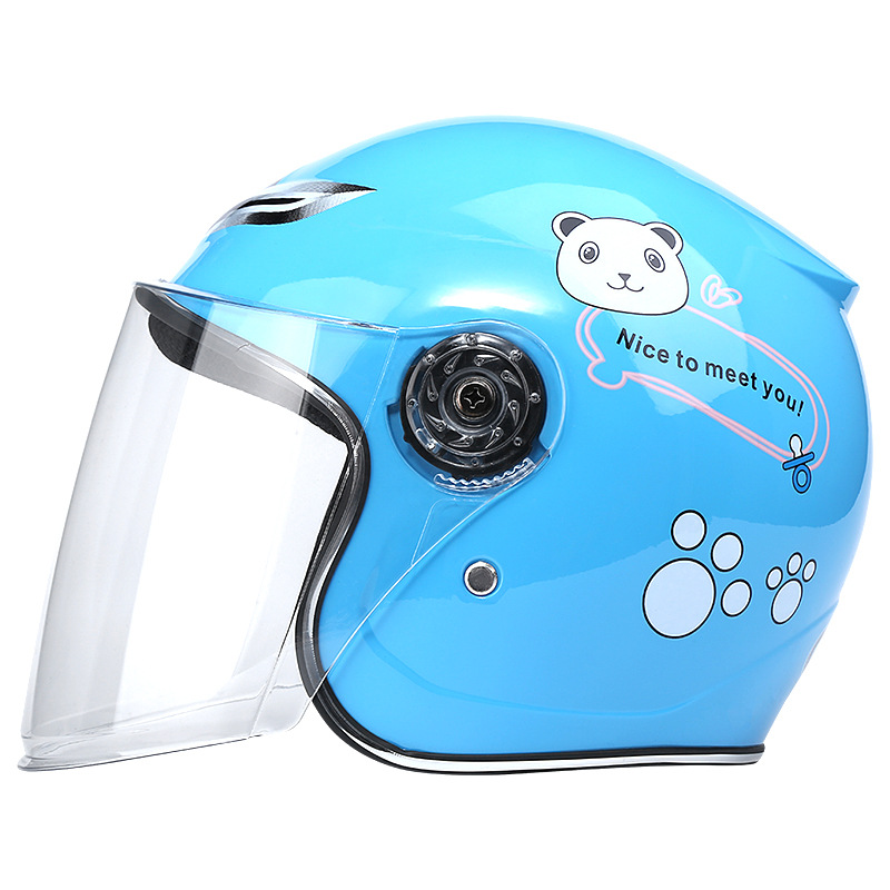 Nuoman Norman 523 Battery Motorcycle Electric Vehicle Helmet Helmet Helmet Boys and Girls Half Cover