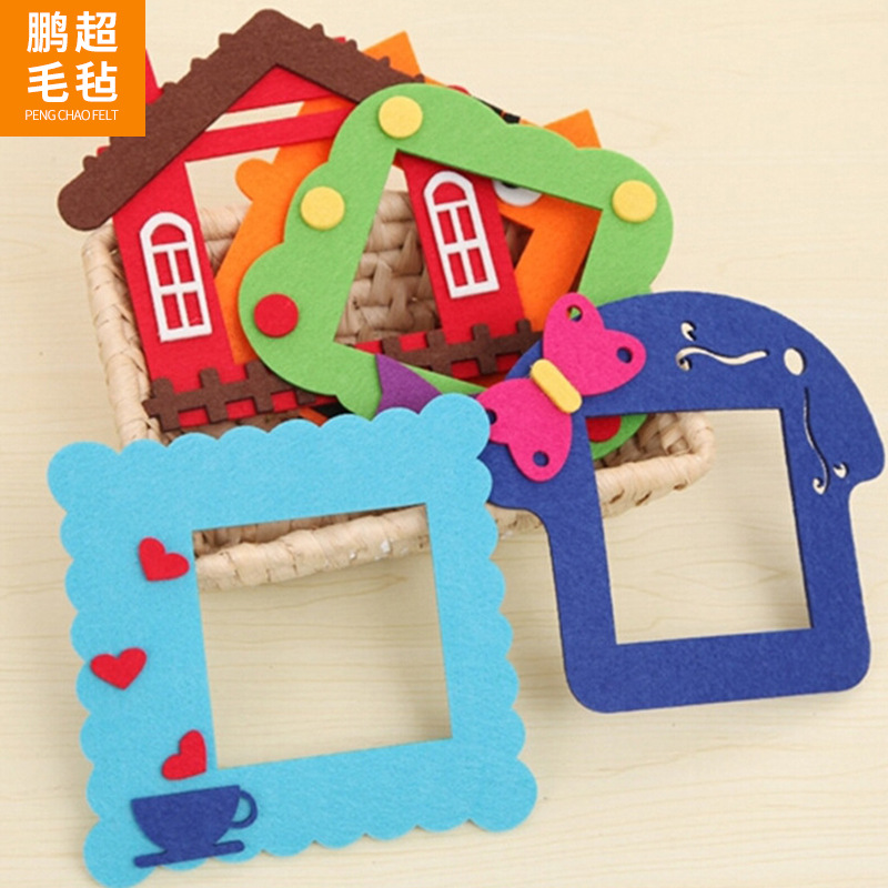 Fabric Switch Cover Wholesale Cartoon Felt Switch Sticker Glue-Free Non-Damage Wall Socket Decoratio