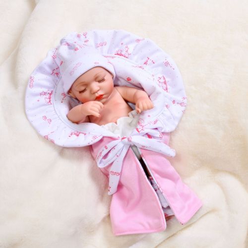 10Inch Simulation Rebirth Soft Vinyl Figurine Cross-Border Hot Sale to Sleep with Pacify Doll Children Wholesale