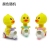 Stall Hot Sale Cartoon Pressing Motorcycle Yellow Duck Boy Toys for Babies and Children