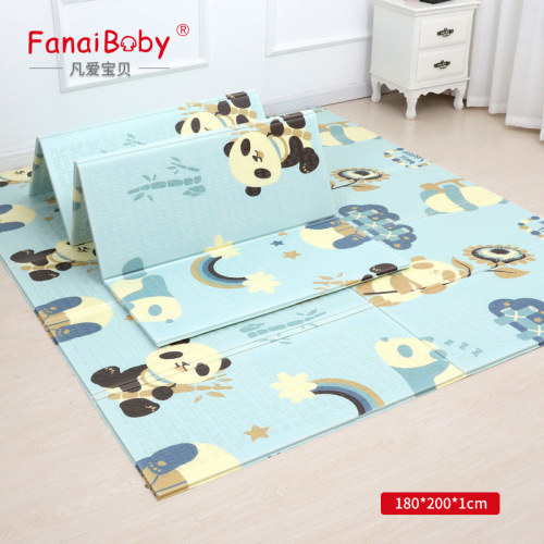 cross-border delivery baby crawling mat folding mat xpe baby game mat thickened environmental protection children‘s climbing mat
