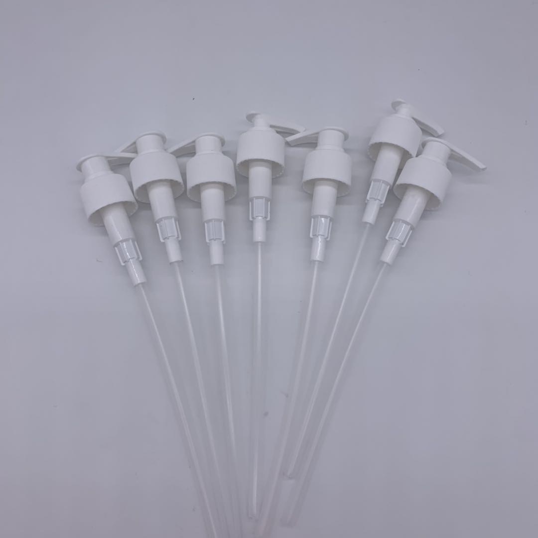 Spot Supply 28 Caliber Pp Plastic Lotion Pump Disinfection Hand Sanitizer Pump Head Cosmetics Storag