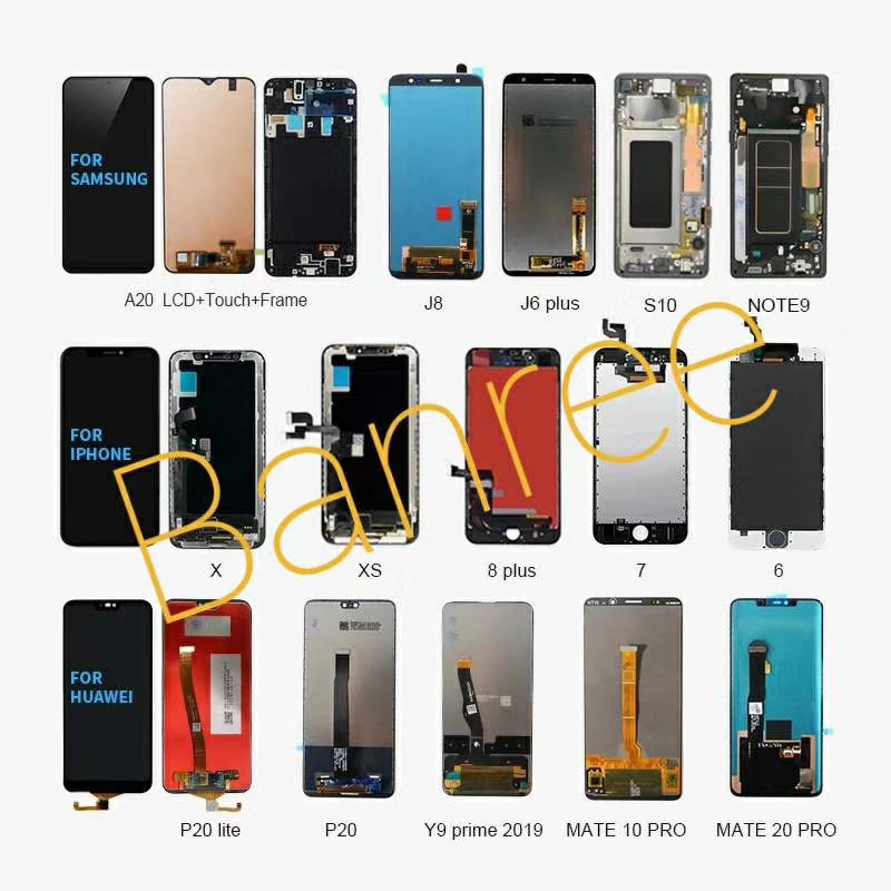 Various mobile phone screens LCD touch