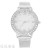 Watch Fashion Diamond Roman Scale Women's Mesh Belt Steel Watch Factory Currently Available Wholesale