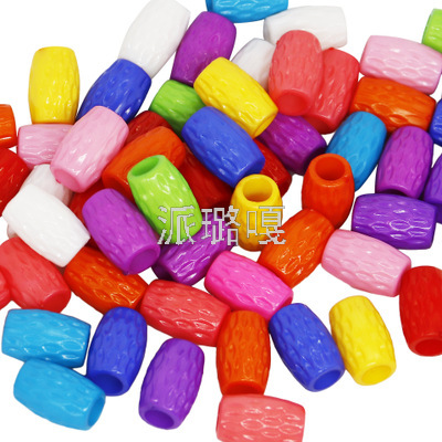 Dreadlocks Hair Accessories Mixed Color Big Hole Bead Hair A...