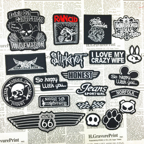 cartoon cloth stickers clothes patch decorative stickers computer embroidery ironing back stickers solid color cloth stickers spot wholesale
