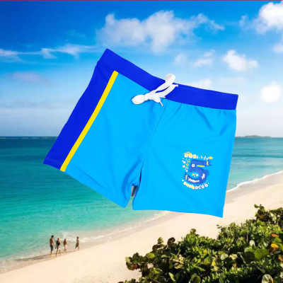 boxer letters cute childrens swimsuit for boys swimming suit