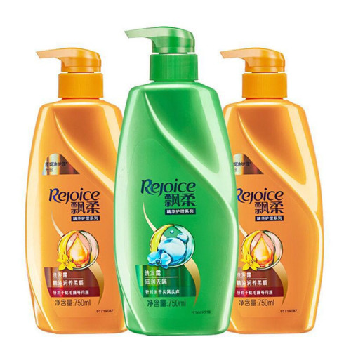 REJOICE Shampoo 750ml Essential Oil Nourishing Moisturizing Anti-Dandruff Shampoo Shampoo Free Shipping Wholesale Shampoo