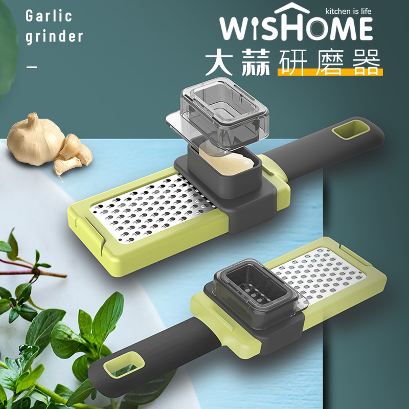 Factory Direct Sales Multifunctional Garlic Grinder New Creative Chopper New Garlic Press Kitchen Ga