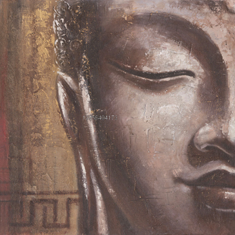 export buddha statue oil painting decorative painting core canvas painting frameless canvas painting fir real micro-jet digital printing