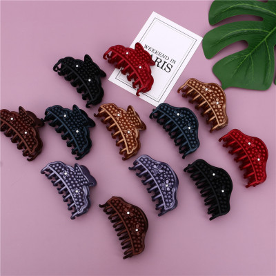 Plastic Hairpin Series Hairpin Ponytail Clip Bath Tray Hair Grip Fashion Ornament
