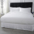 Luxury Custom Queen King Satin Pure White 100% Cotton Bed