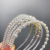 Yingmin Accessory [Aiqi] Korean Hair Accessories Simple Elegant Hair Band All-Matching Pearl Headband Women's Outer Departure Binding Grottoes
