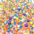 130G Edible Spanish Slice Mixed Bottled Colorful Colorful Cake Ice Cream Baking Decorative Sugar Beads