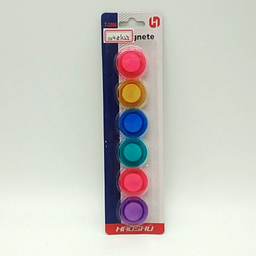 Sunshine Department Store T-3006 Transparent Color Magnetic Nail 3cm Magnetic Snap. Magnet