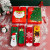 Autumn and Winter Coral Velvet Christmas Socks A Grandpa for Christmas Thick Warm Home Sleep Floor Socks 4 Pairs Gift Box