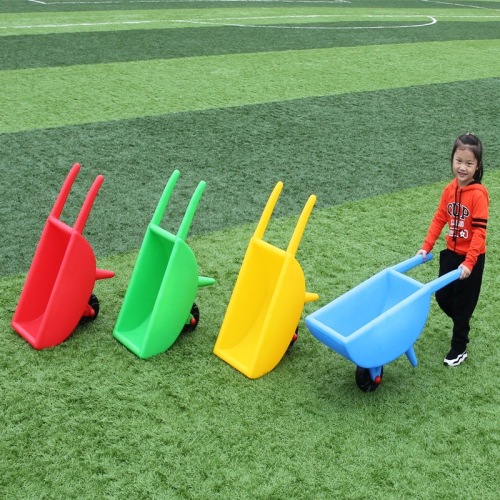 plastic dump unicycle kindergarten children‘s sensory training equipment injection balance training trolley