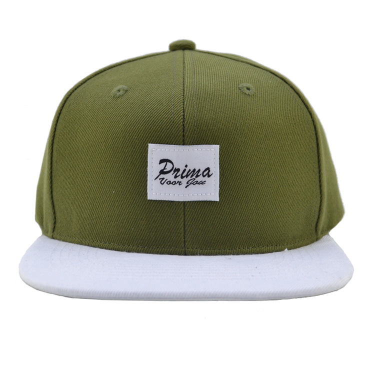 All-Matching Korean Style Student Flat Brim Hip Hop Cap Matcha Green Hip Hop Cap Fashionable Outdoor