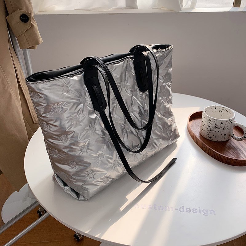 Autumn and Winter Korean Style Cotton-Padded Clothing Laser ...