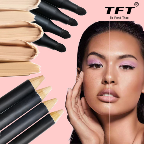 Makeup TFT Double-Headed Concealer Pen Invisible Stick Concealer Cover Acne Marks Spots Dark Circles Freckles support OEM