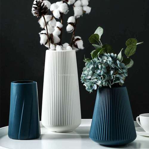 european vase creative hydroponic vase nordic plastic vase living room decoration ornaments