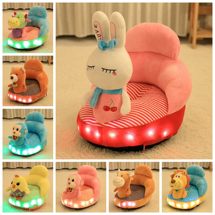 Cartoon Singing Story Telling Luminous Infant Children Sofa Band Music Safety Cushion Seat One Produ