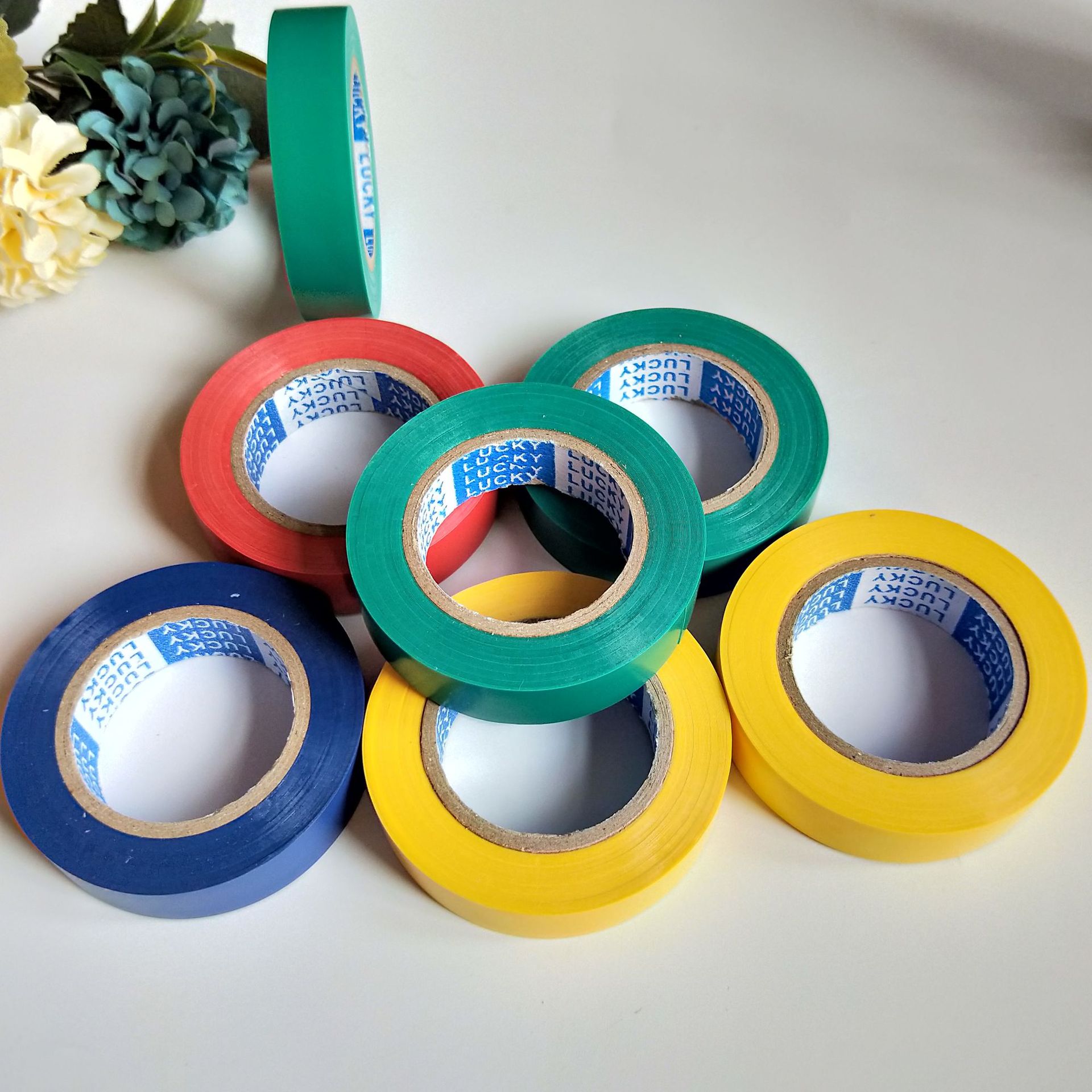 1 Yuan 2 Yuan Shop Electrical Tape Color Electrical Tape Ins...
