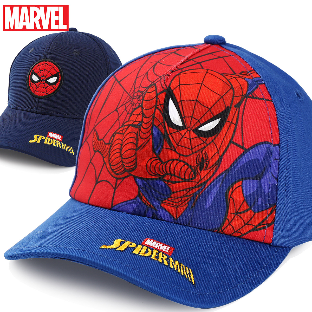 Disney Children's Hat Spring and Autumn Boys Peaked Cap Marvel Sun Protection Children's O