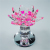 Crystal Lotus Incense Burner Candlestick Dual-Use 6 Colors Optional Domestic Ornaments Crafts