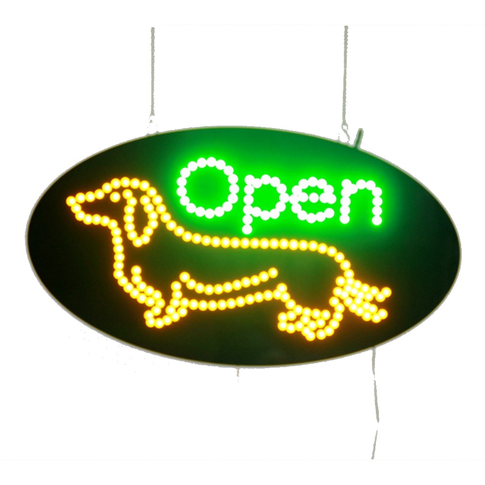 Cross-Border Advertisement Signboard Light Box LED Luminous Characters Pet Shop Logo Light Plate