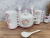 Ceramic Soup Pot Set Foreign Trade Ceramics Ceramic Bowl Ceramic Plate Ceramic Spoon Plate