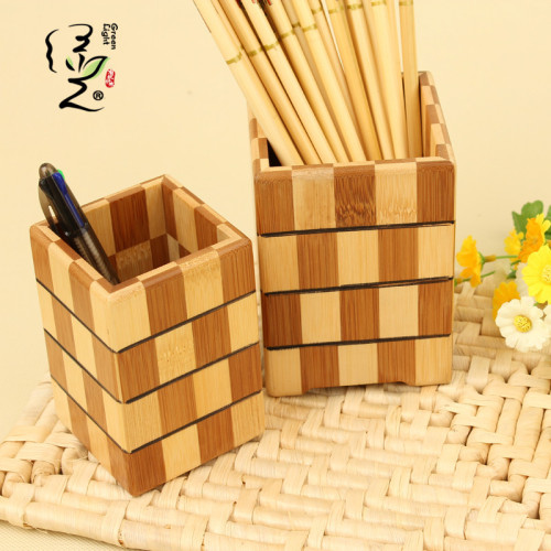 green light factory direct bamboo chopsticks holder daily necessities kitchen supplies natural bamboo tube wholesale