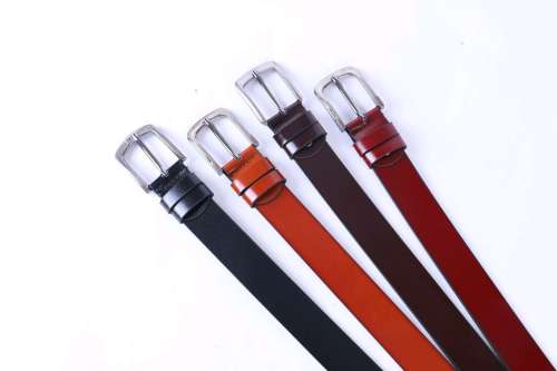 smooth buckle belt wholesale men‘s pin buckle belt business pant belt customization as request factory direct sales