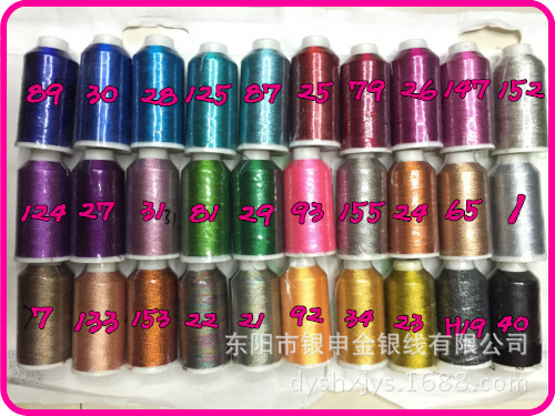 Embroidery Thread， sewing Thread 200 M Plastic Tube