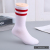 Socks Colorful Stripes Decorative Men's Fashion Sports and Leisure Stockings Breathable Comfortable Stall Night Market New