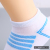 2020 Spring and Autumn New Color Striped Cotton Socks Fashion Sports and Leisure Men and Women Short Socks Factory Direct Sales