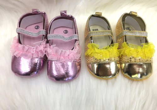 baby shoes princess shoes small leather shoes super soft lace sequins baby shoes toddler shoes manufacturer