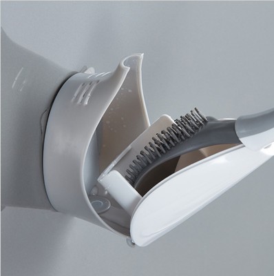 Wall-Mounted Toilet Brush Toilet Brush Gadgets Creative Toilet Cleaning Set Bathroom Brush