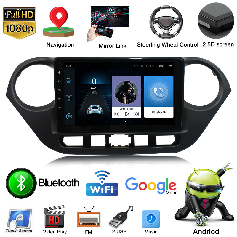 Applicable to Modern I10 Navigator Intelligent Android Large Screen Reversing Image All-in-One Machi